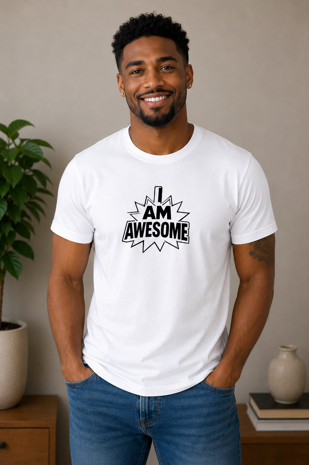 I AM AWESOME - Affirmation - Tshirt - Unisex