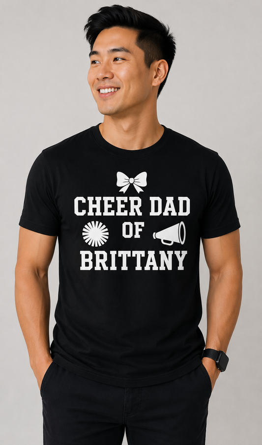Cheer Mom/Dad - Customized T-Shirt