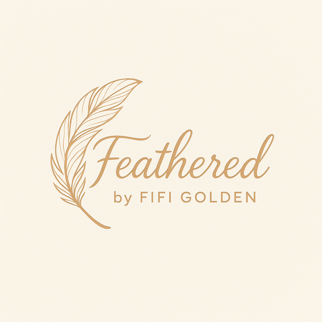 Feathered Earrings - One of a Kind