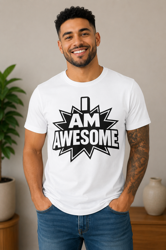 I AM AWESOME - Affirmation - Tshirt - Unisex