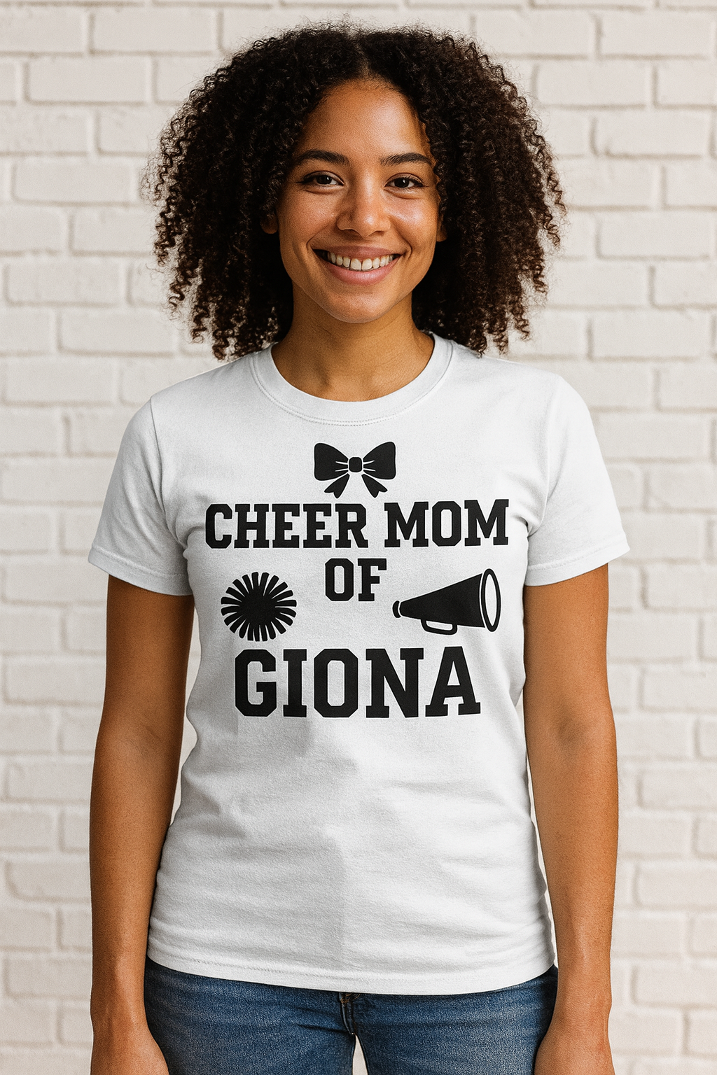 Cheer Mom/Dad - Customized T-Shirt