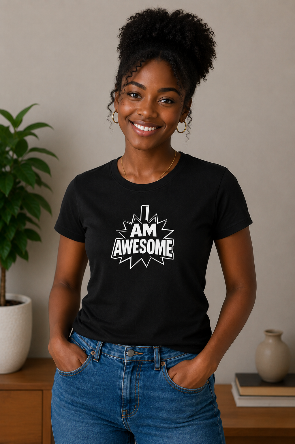 I AM AWESOME - Affirmation - Tshirt - Unisex