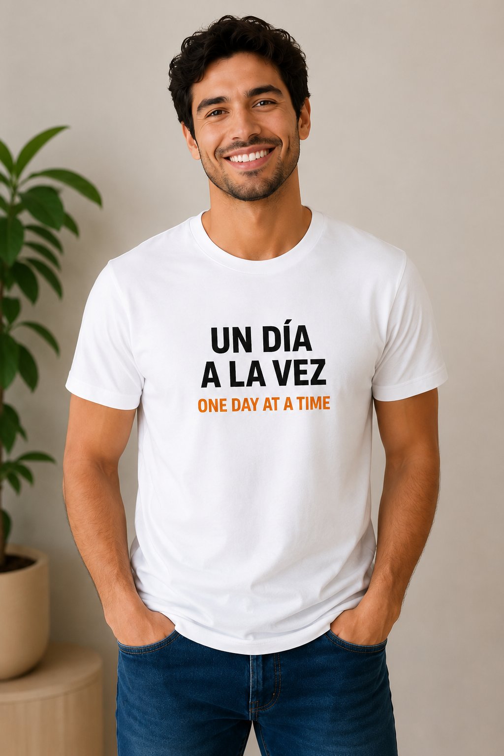 Spanglish - Un Dia A La Vez - Unisex Tshirt