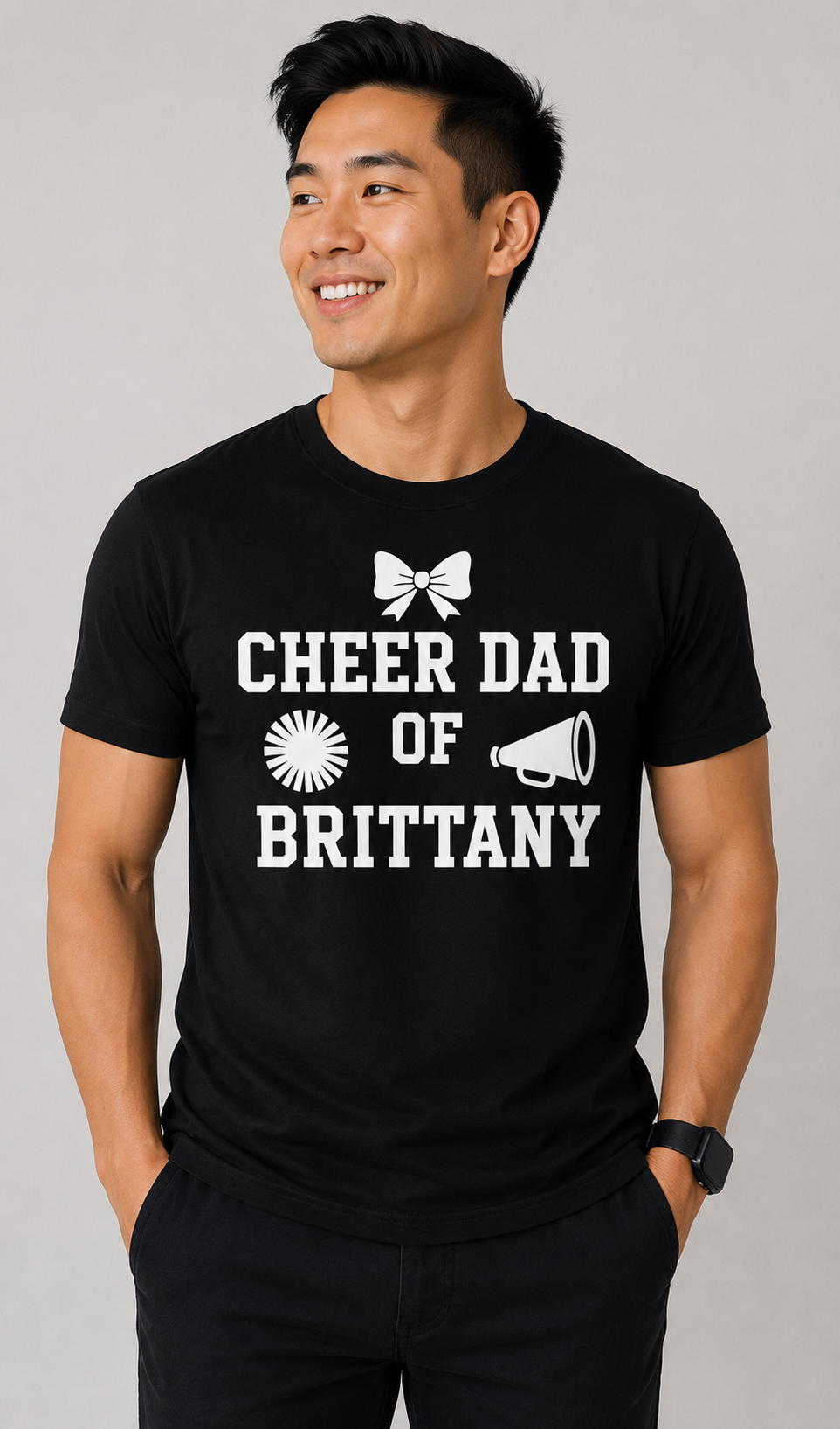 Cheer Mom/Dad - Customized T-Shirt