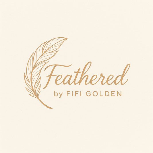 Feathered Earrings - One of a Kind